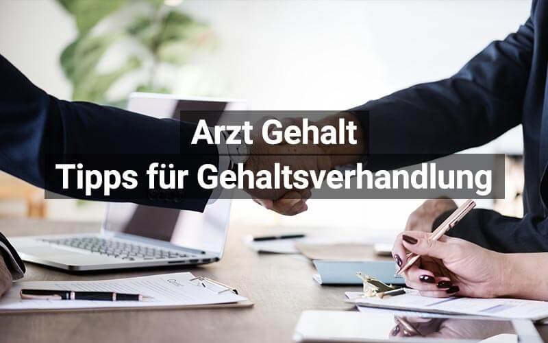 Arzt Gehalt Gehaltsverhandlung