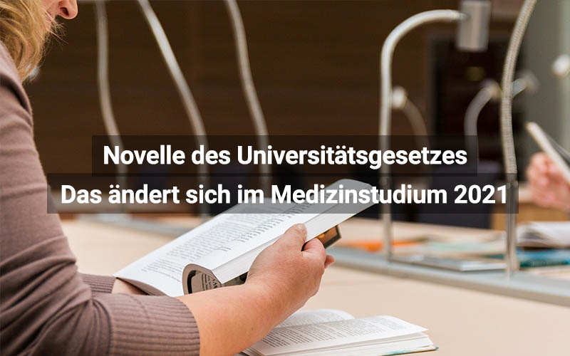 Novelle des Universitätsgesetzes 2002 (UG): Das ändert sich im Medizinstudium