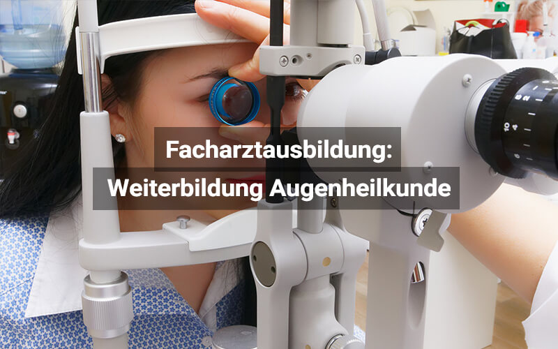 Facharztausbildung Augenheilkunde Und Optometrie