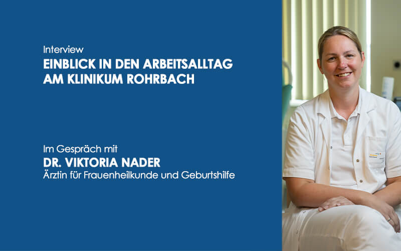 Interview: Einblick in die Frauenheilkunde und Geburtshilfe am Klinikum Rohrbach