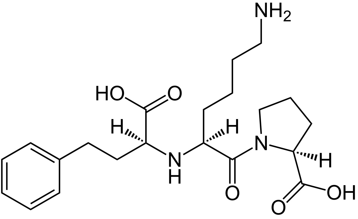 Lisinopril Chemische Struktur